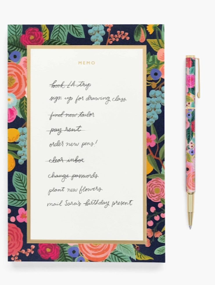 Garden Party Notepad Bold
