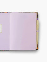 Load image into Gallery viewer, Violet Garden Party Journal With Pen
