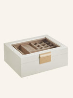 Load image into Gallery viewer, White Jewelry Box Small
