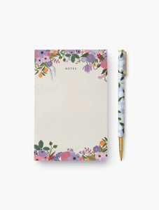 Violet Garden Party Notepad