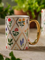 Load image into Gallery viewer, Garden Study Porcelain Mug
