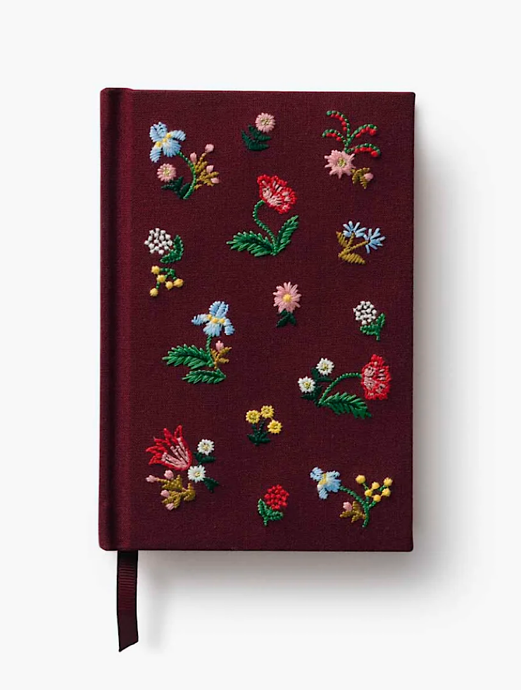 Gracie Mini Embroidered Journal