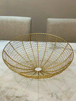 Load image into Gallery viewer, Gold Metal Bowl
