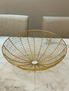 Gold Metal Bowl