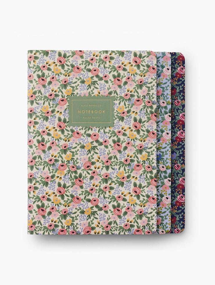 Rosa Stitched Notebook Set