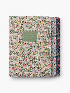 Rosa Stitched Notebook Set