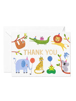 Load image into Gallery viewer, Animal Party Thank You Cards

