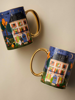 Load image into Gallery viewer, Haunted House Porcelain Mug
