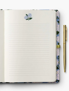 Hydrangea Journal With Pen