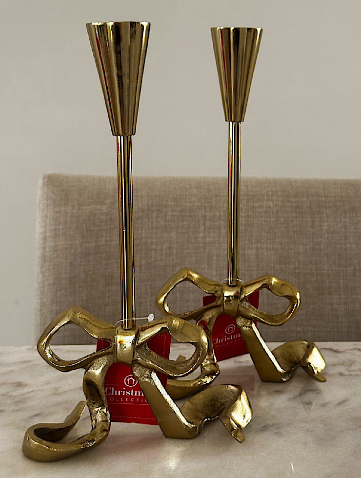 Bow Candle Holder