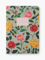 Load image into Gallery viewer, Roses Stitched Notebook Set
