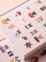 Load image into Gallery viewer, Cat Embroidered Journal
