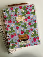 Load image into Gallery viewer, Strawberry Spiral Journal

