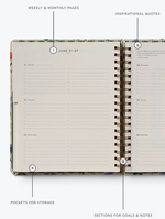 Load image into Gallery viewer, Garden Study Spiral Planner 2026 - 2027
