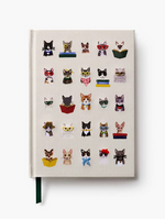 Load image into Gallery viewer, Cat Embroidered Journal
