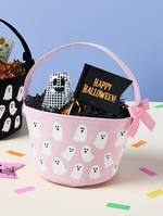 Load image into Gallery viewer, Halloween Ghost Pink Gift Basket
