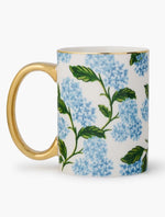 Load image into Gallery viewer, Hydrangea Porcelain Mug
