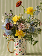 Load image into Gallery viewer, Garden Study Porcelain Mug
