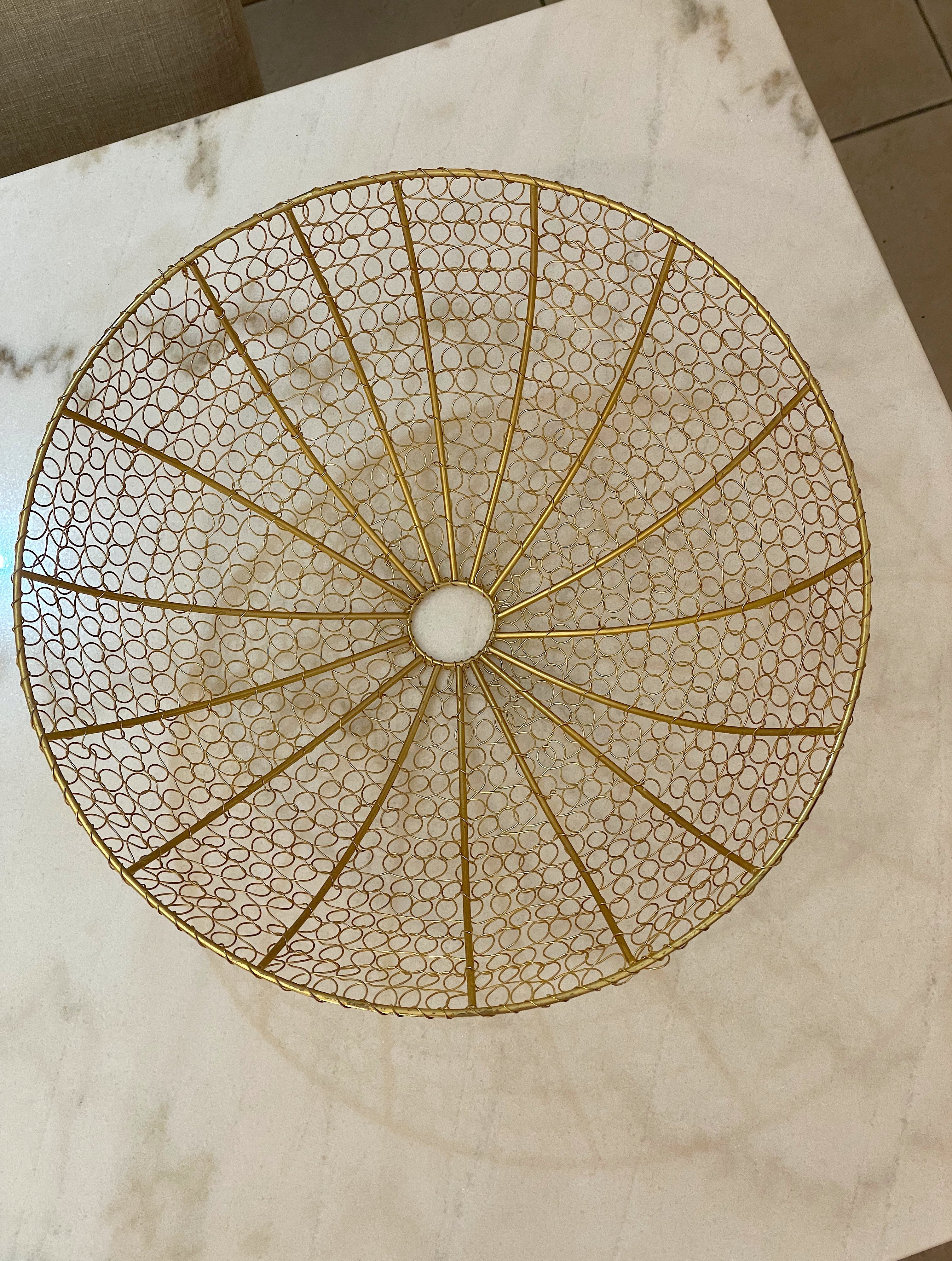 Gold Metal Bowl