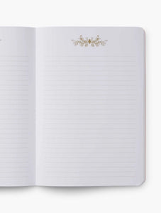 Roses Stitched Notebook Set