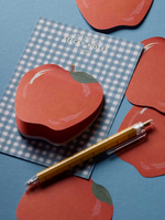 Load image into Gallery viewer, Apple Gingham Sticky Notes
