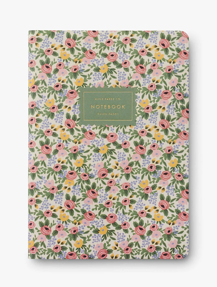 Rosa Stitched Notebook Set