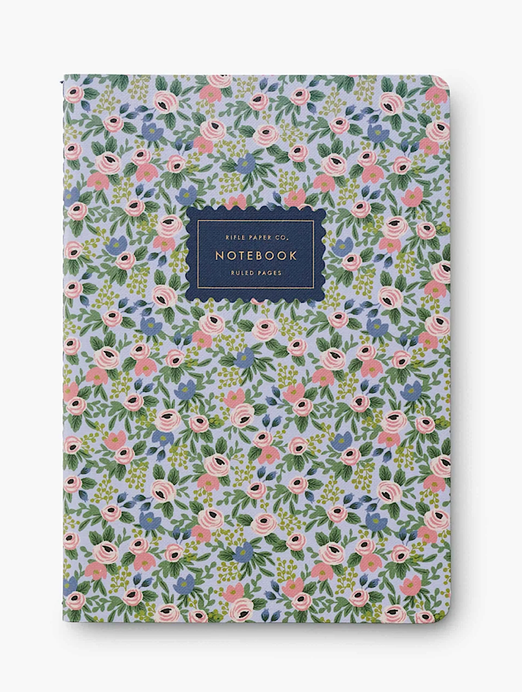 Rosa Stitched Notebook Set