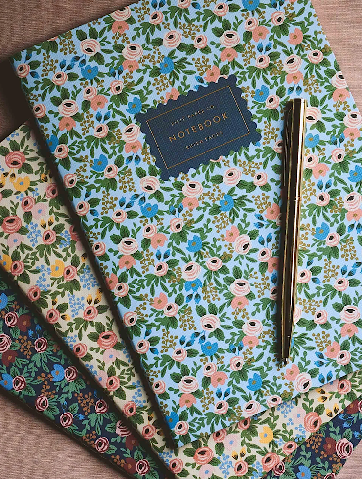 Rosa Stitched Notebook Set