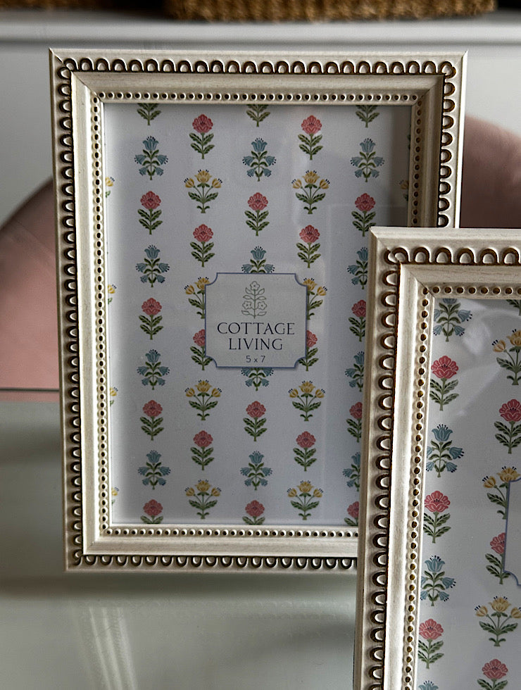 White Photo Frame