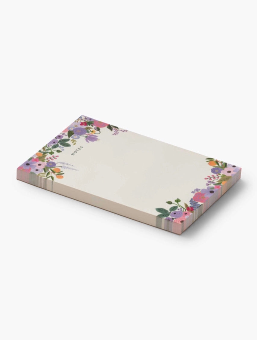 Violet Garden Party Notepad