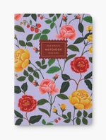 Load image into Gallery viewer, Roses Stitched Notebook Set

