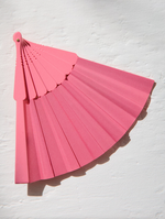 Load image into Gallery viewer, Pink Folding Fan
