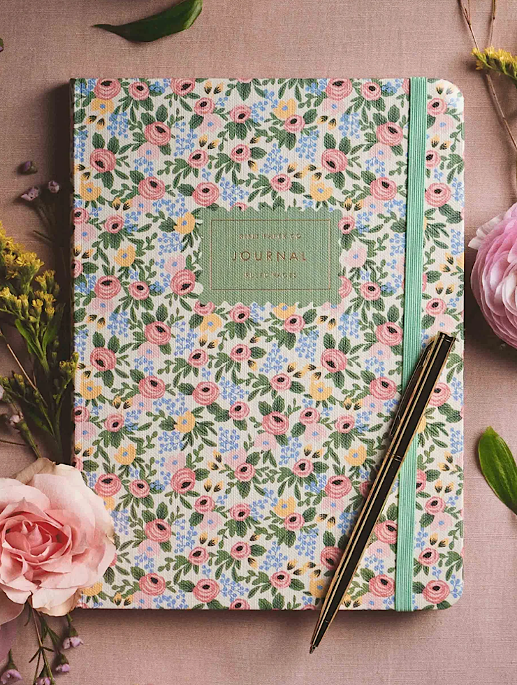 Rosa Journal With Pen