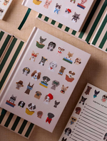 Load image into Gallery viewer, Dog Embroidered Journal

