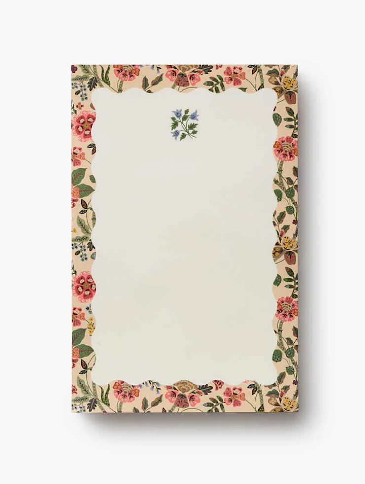 Gracie Blank Notepad