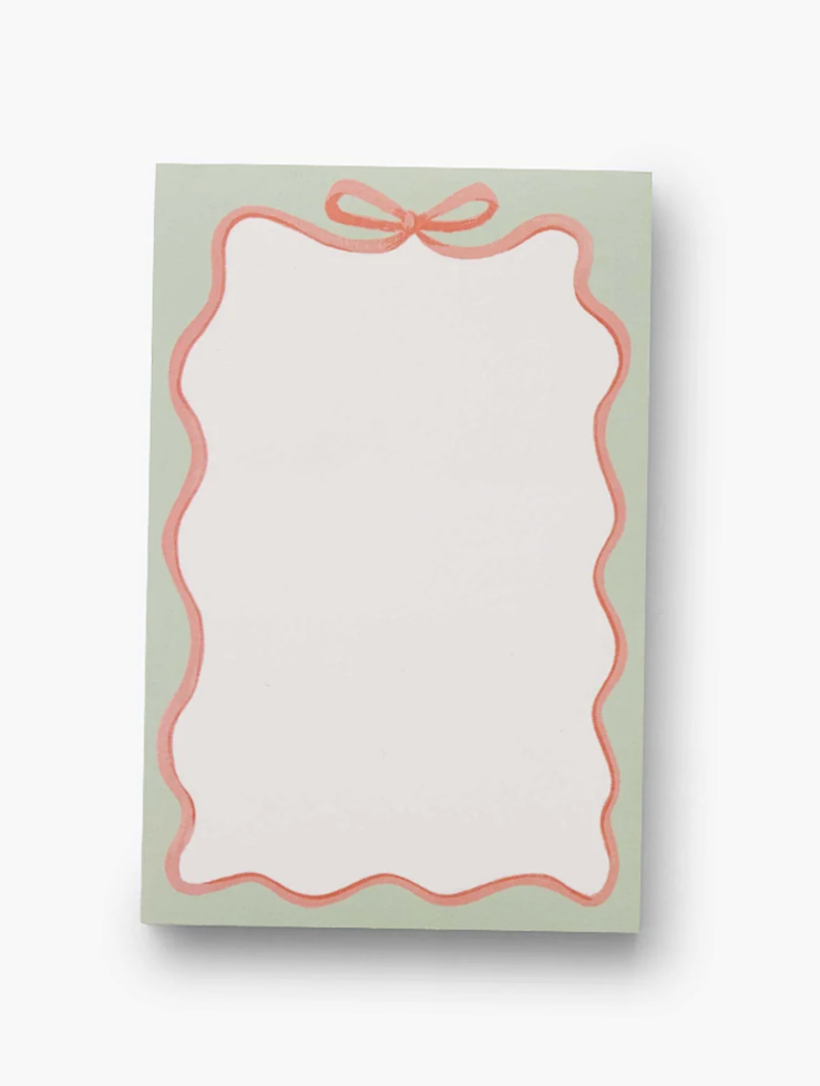 Ribbon Blank Notepad