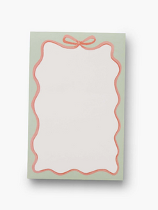 Ribbon Blank Notepad