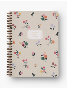 Ditsy Dahlia Spiral Notebook