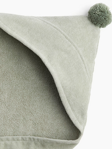 Hooded Bath Towel Moss
