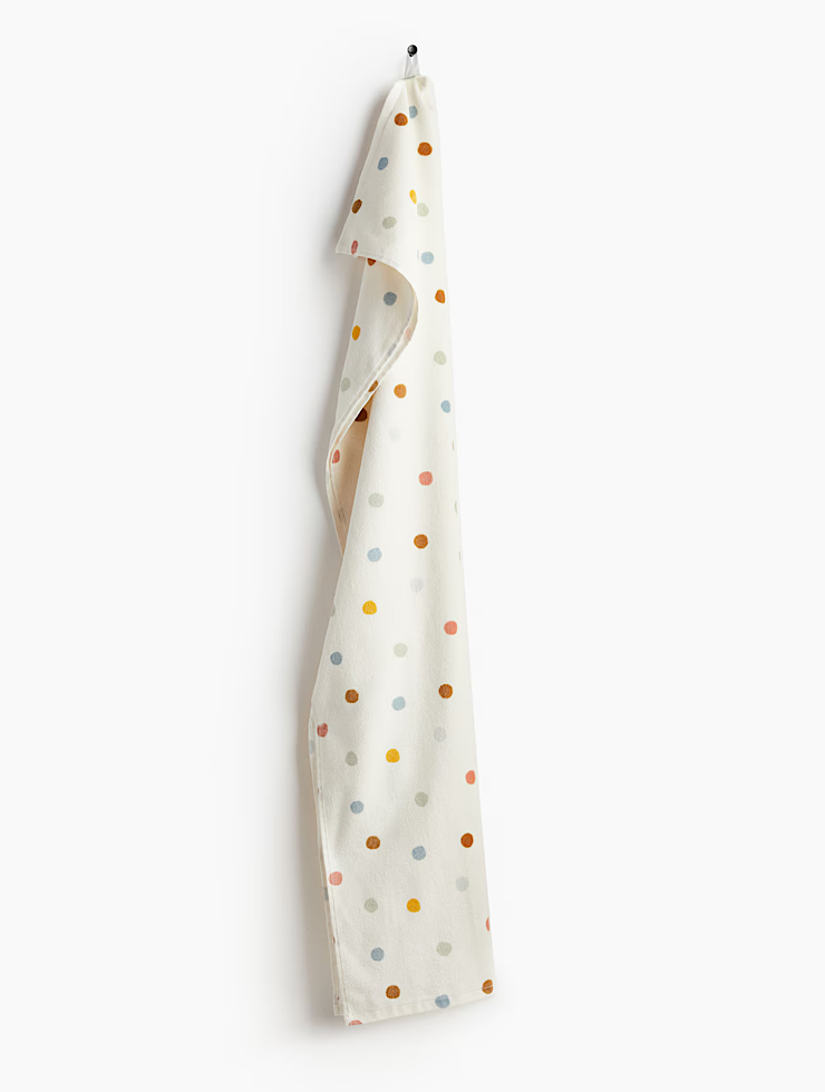 Dotted Bath Towel