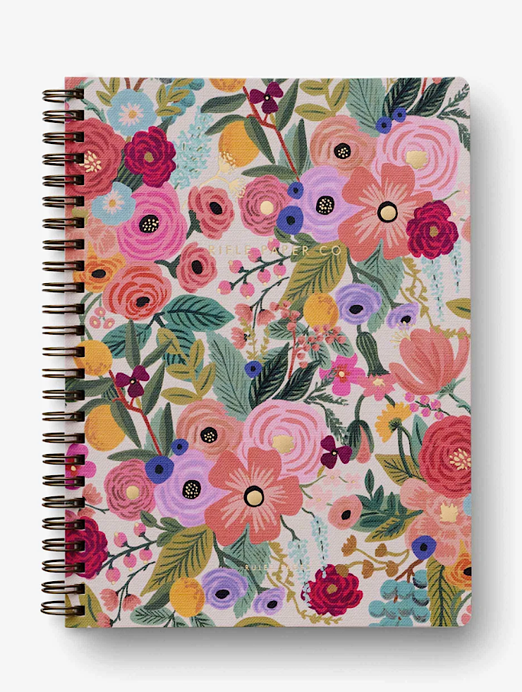 Garden Party Spiral Notebook