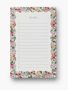 Rosa Checklist Notepad