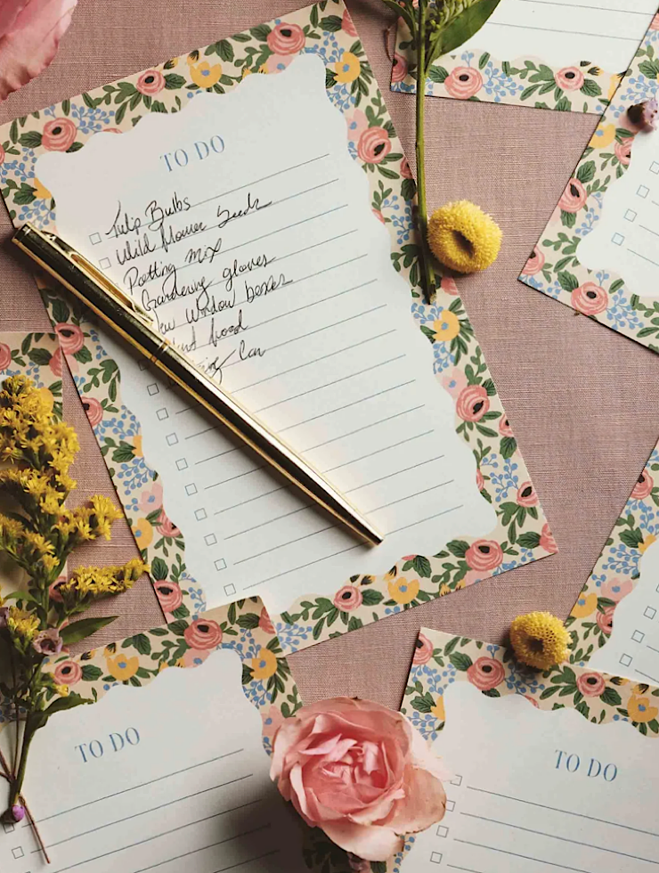 Rosa Checklist Notepad