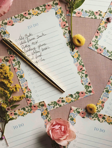 Rosa Checklist Notepad