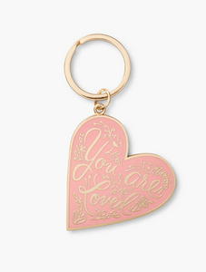 You Are Loved Enamel Keychain