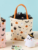 Load image into Gallery viewer, Halloween Beige Tote Bag

