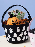 Load image into Gallery viewer, Halloween Ghost Black Gift Basket
