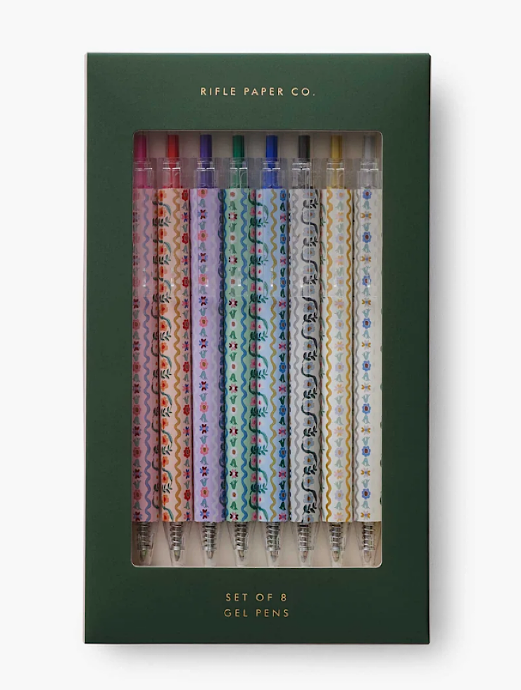Delphine Gel Pen Set of 8