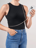 Load image into Gallery viewer, Gold Phone Crossbody Chain
