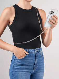 Gold Phone Crossbody Chain